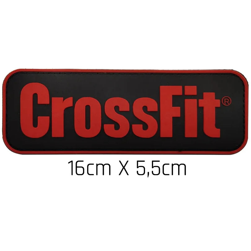 Red Crossfit Patch