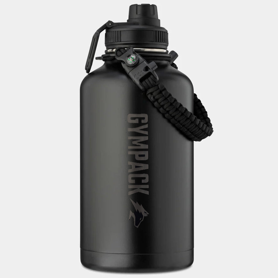 128oz Stainless Steel Insulated Thermal Bottle Gympack - Customizable