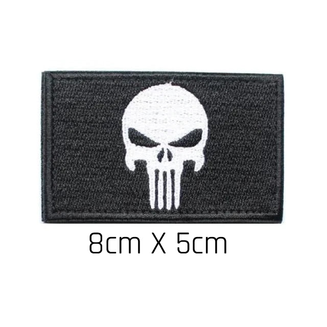 Black Skull Patch