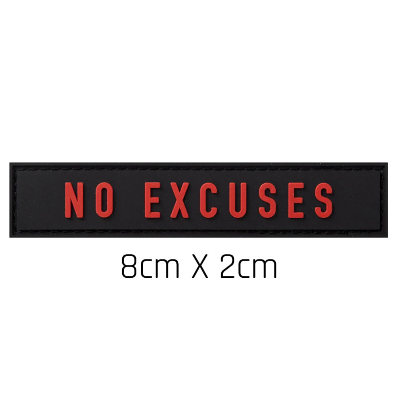 No Excuses Patch