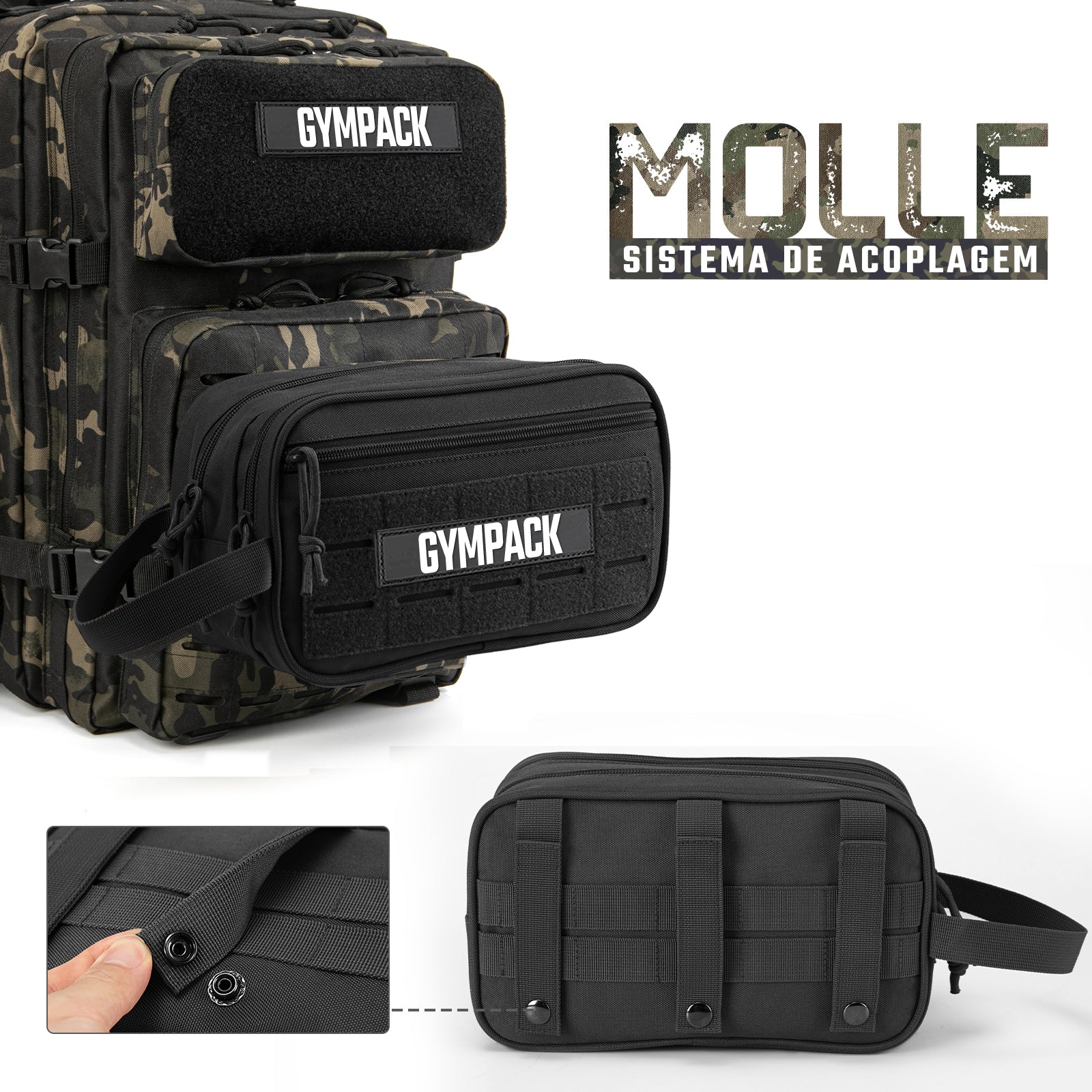 Gympack Attachable Toiletry Bag