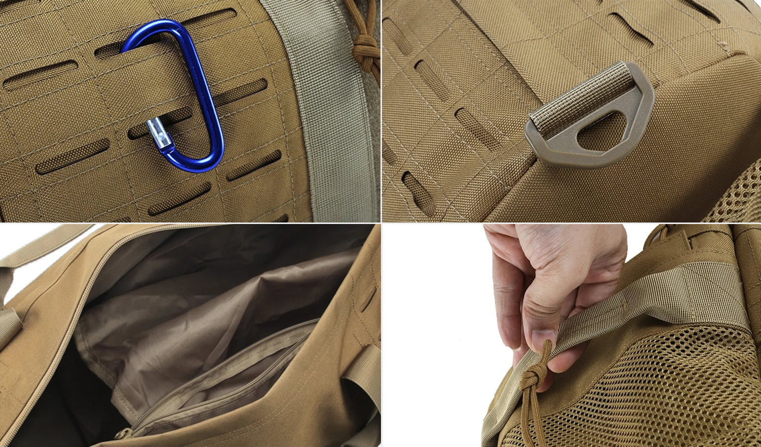 Gympack Duffel Bag 40L Khaki