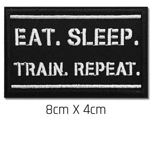 Eat patch. Sleep. Train. Repeat.