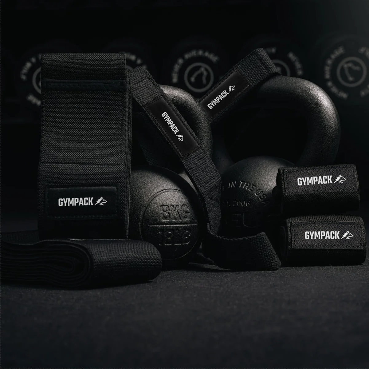 Black Gympack Wristband