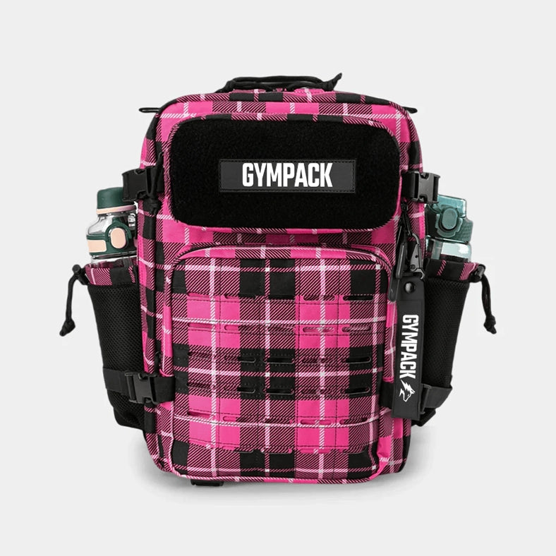 Gympack Pro 25L Pink Checkered