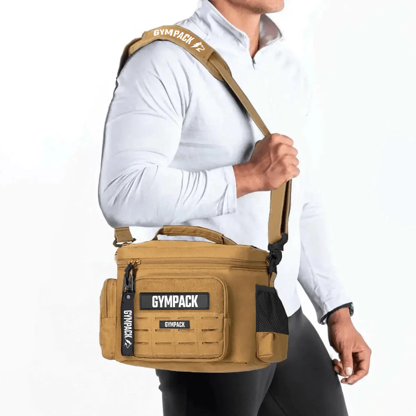 Gympack Khaki 13L Thermal Lunch Bag