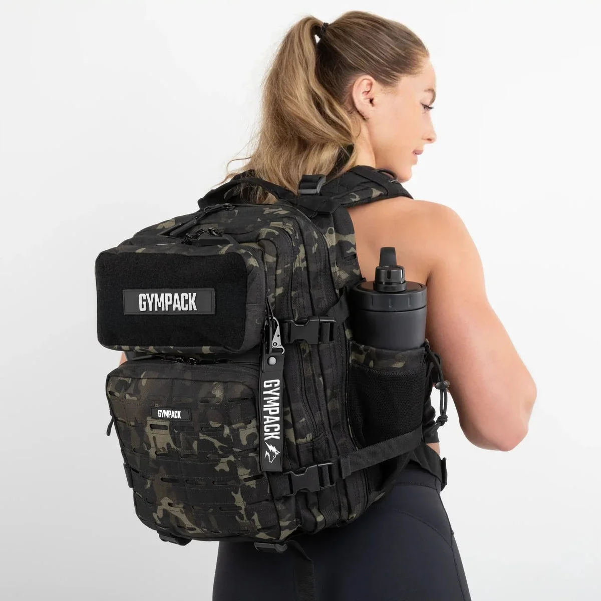 Gympack Pro 25L Black Camo