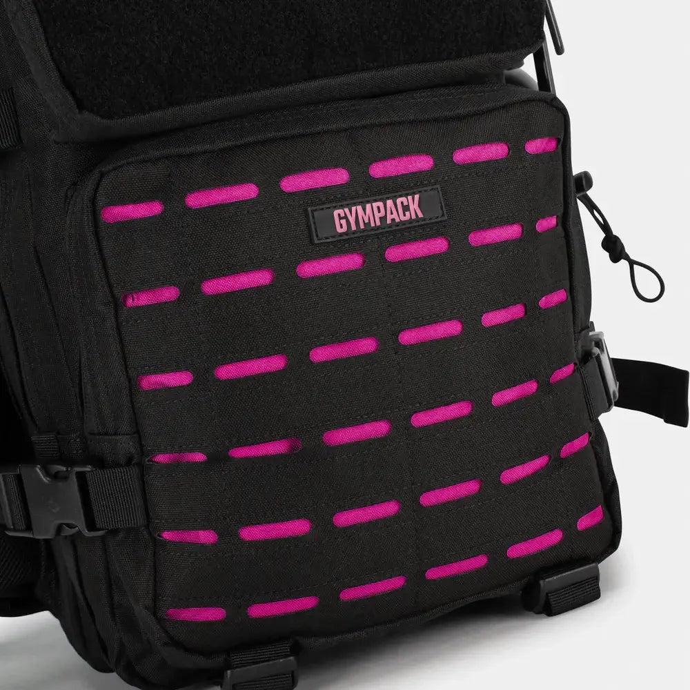 Gympack Pro 25L Black and Pink