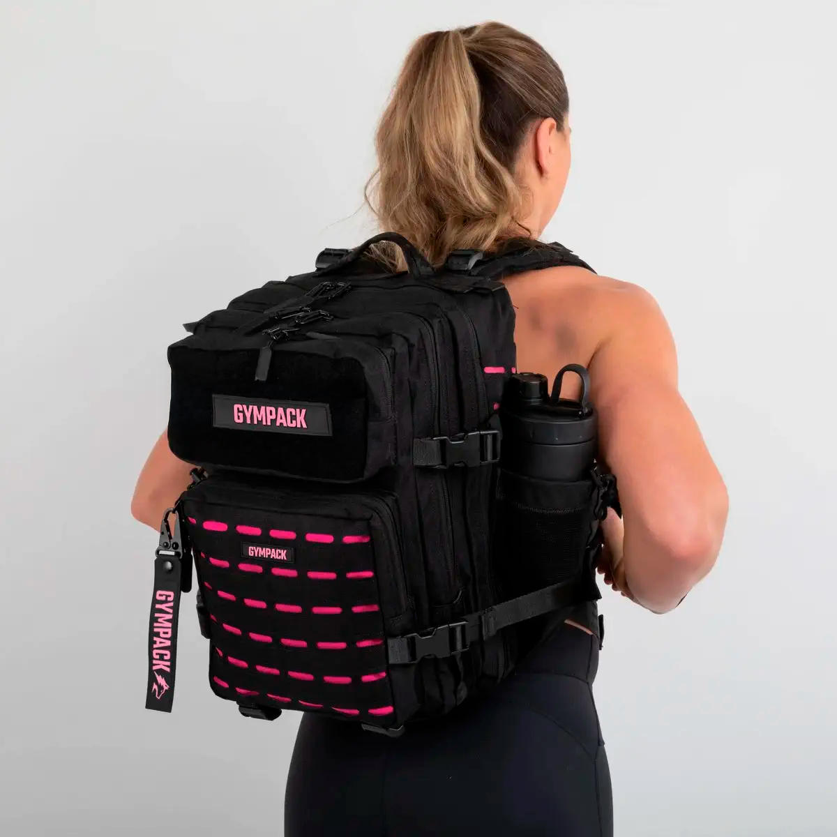 Gympack Pro 25L Black and Pink