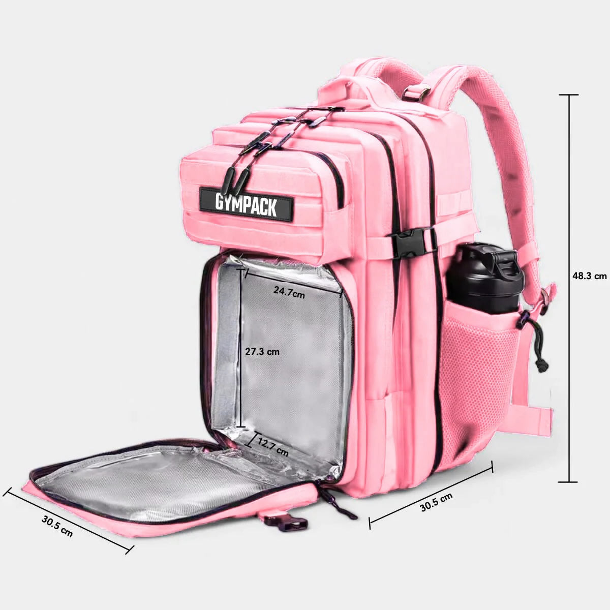 Gympack Thermal Backpack 50L Pink