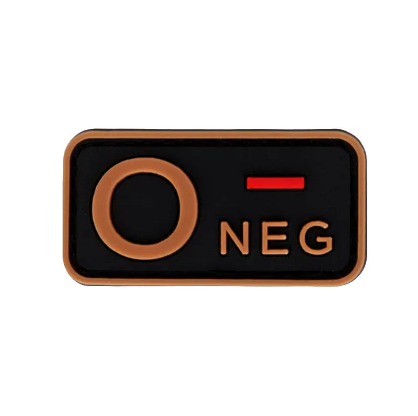 Blood Type Patch (A+, B+, AB+, O+, A-, B-, AB-, O-) Bronze