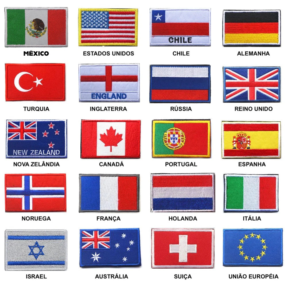 Country Flags Patch