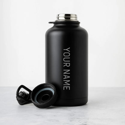 128oz Stainless Steel Insulated Thermal Bottle Gympack - Customizable
