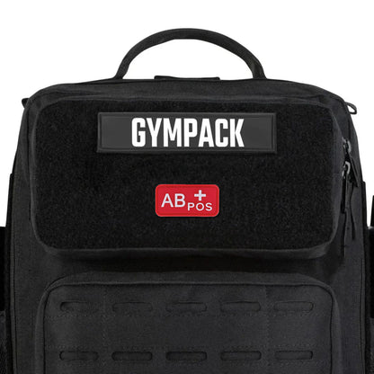 Blood Type Patch (A+, B+, AB+, O+, A-, B-, AB-, O-) Red