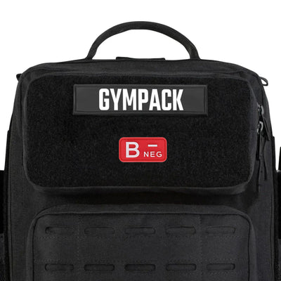 Blood Type Patch (A+, B+, AB+, O+, A-, B-, AB-, O-) Red