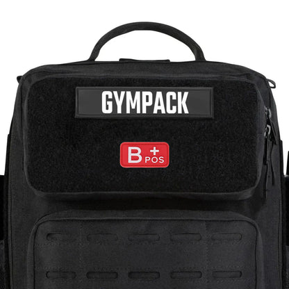 Blood Type Patch (A+, B+, AB+, O+, A-, B-, AB-, O-) Red