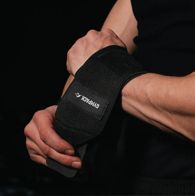 Black Gympack Wristband