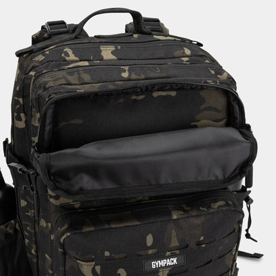 Gympack Pro 50L Black Camo