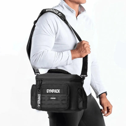 Gympack 13L Black Thermal Lunch Bag