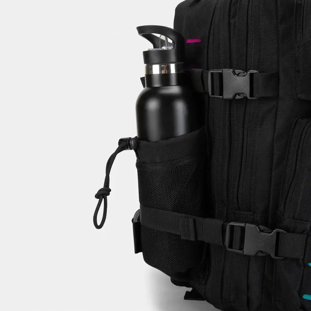 Gympack Pro 25L Negra y Rosa